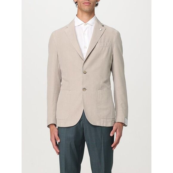 Luigi Bianchi Jacket Men Beige